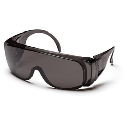 Pyramex Solo Safety Glasses - Gray Frame - Gray Lens S520S