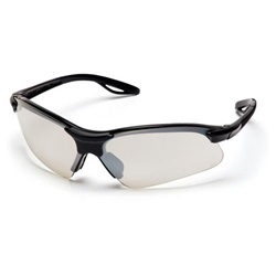 Pyramex Presidente Safety Glasses - Black Frame - Clear Indoor/Outdoor Lens SB2280S