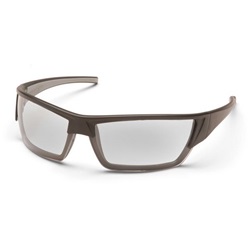 Pyramex Venue Safety Glasses - Black Frame - Clear Anti-Fog Lens SB5410DT