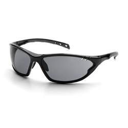 Pyramex PMXCITE Safety Glasses - Black Frame - Gray Polarized Lens SB7721D