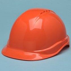 Tectra Vented Safety Cap 6 pt Ratchet Suspension - Orange SC-50V-6R-Orange