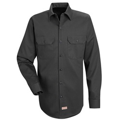 Red Kap Men's Deluxe Heavyweight Cotton Shirt - Long Sleeve SC70CH
