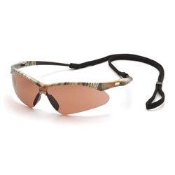 Pyramex PMXTREME Safety Glasses - Camo Frame - Sandstone Bronze Anti-Fog Lens SCM6318STP