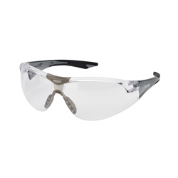Elvex Avion Slim Safety Glasses - Black Temple Tip Frame - Clear Anti-Fog Lens SG-18C-AF-Slim-BLK