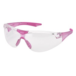Elvex Avion Slim Fit Safety Glasses - SuperCoat Anti-Fog - Polycarbonate Lens SG-18C-Slim-PINK