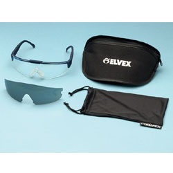 Elvex Elvex Tactical Safety Glass Kit - Uniwraps Clear and Gray Lens SG-20-KIT4