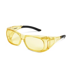 Elvex OVR-Spec II Safety Glasses - Amber Dual Lens SG-37A