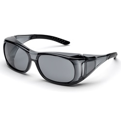 OVR Spec Safety Glasses with Gray Hard Coated PC Lens SG-37G