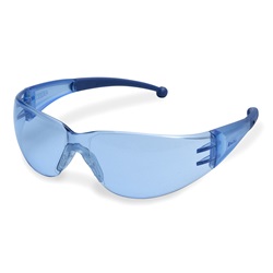 Atom Hard Coated Polycarbonate Ice Blue Lens Safety Glasses SG-400B