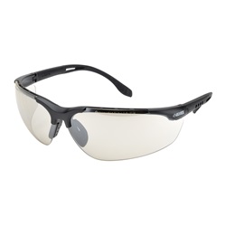 Elvex Sphere-X Ultimate Safety Glasses - Black Vented Frame with Adjustable Temples - Indoor/Outdoo SG-51-I/O