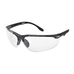 Elvex Sphere-X Ultimate Safety Glasses - Black Vented Frame with Adjustable Temples - Clear Lens SG-51C-AF