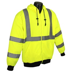 Radians Hooded Sweatshirt Class 3 Green SJ01-3ZGS