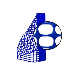Resinet Oriented Flat Mesh Barrier Fence - Blue- 4 ft x 100 ft SL2148100-BL
