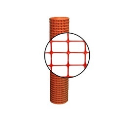 Resinet Lightweight Square Mesh Barrier Fence - 4 ft x 100 ft - Orange SLM4548100-OR