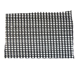 Resinet Square Mesh Barrier Fence 4 ft X 100 ft - Black SM20-48100-B