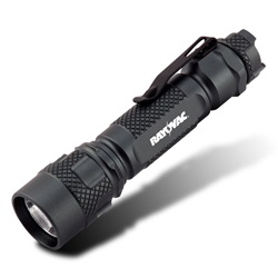 Sportsman High Powered LED Tactical Flashlight with Batteries and Holster SP123A-B
