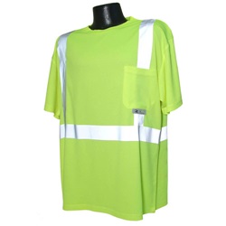 Radians ST11-2PGS Class 2 Mesh Safety Shirt - Yellow/Lime ST11-2PGS