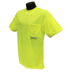 Lime Green Non-Rated Wicking Mesh T-Shirt ST11-NPGS