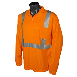 Radians ST22-2POS Class 2 Mesh Safety Polo - Orange ST22-2POS