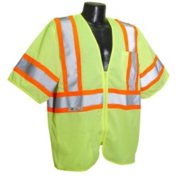 Economy ANSI Class 3 Mesh Vest with Two Tone Trim SV22-3ZGM