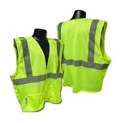 Radwear Class 2 Green Economy Breakaway Mesh Vest SV4GM