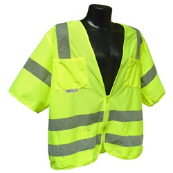 Radians SV83GM Standard Class 3 Mesh Safety Vest - Yellow/Lime SV83GM
