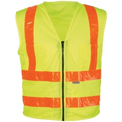 OK-1 ANSI Class 2 Mesh Lime Surveyors Vest SVL2MO