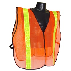 Radians SVO2 Non ANSI Safety Vest With 2" Tape - Orange SVO2
