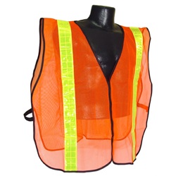 Radians SVO2 Non ANSI Safety Vest With 2" Tape - Orange SVO2