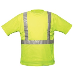 OK-1 ANSI Class 2 Lime T-Shirt, Chest Pocket TAL