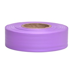 Presco Taffeta Surveyors Roll Flagging 12 Rolls- Purple TFPP