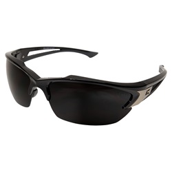 Khor Polarized Safety Sunglasses Black Frame with Smoke Lenses TSDK216