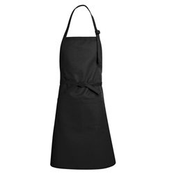 Chef Designs Premium Bib Apron Color: Black TT30BK