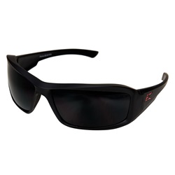 Edge Brazeau Designer Series Safety Sunglasses Black Torque Frame Polarized Smoke Lens TXB236
