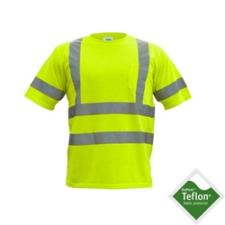Utility Pro Wear UHV302-Lime Class 3 Short Sleeve T Shirt with Pocket - Lime UHV302-Lime