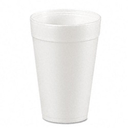 Drink Foam Cups, 32 oz., White, 20 Bags of 25/Carton US-DRC32TJ32
