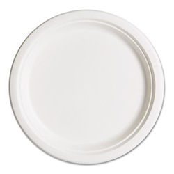 Compostable Dinnerware, Bagasse Plates, 10 US-ECOEPP005