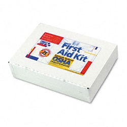 First Aid Kit for 25 People, 106 Pieces, OSHA Compliant, Metal Case US-FAO224U