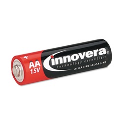 Alkaline Batteries, AA, 8 Batteries/Pack US-IVR11008