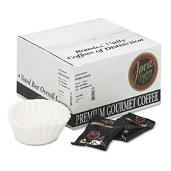 Coffee Portion Packs, 1-1/2 oz Packs, French Roast US-JAV308042