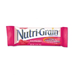 Nutri-Grain Cereal Bars, Raspberry, Indv Wrapped 1.5oz Bar, 16 Bars/Box US-KEB35845