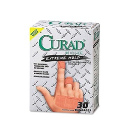 Extreme Hold Bandages, Assorted Sizes, 30/Box US-MIICUR14924