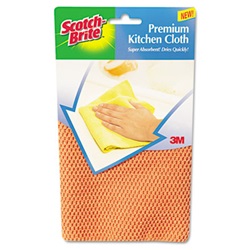 Premium Kitchen Cleaning Cloth, Microfiber, Orange US-MMM90351