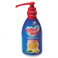 Liquid Coffee Creamer, Pump Dispenser, French Vanilla 1.5 Liter US-NES31803