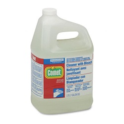 Comet Cleaner w/Bleach, Liquid, 1 gal. Bottle US-PAG02291