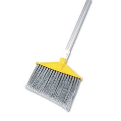 Brute Angled Large Brooms, Poly Bristles, 48-7/8 US-RCP6385GRA