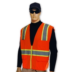 Orange Surveyor Safety Vest US2ON16