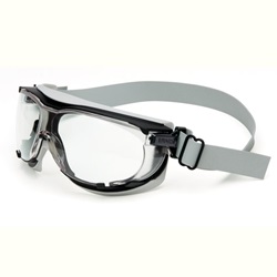 Uvex Carbonvision Safety Goggles - Neoprene Headband - Clear Dura-Streme Lens UVEX-S1650D