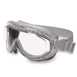 Uvex Flex Seal Goggles - Gray Frame - Clear Uvextreme Lens - Neoprene Band UVEX-S3420X