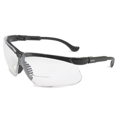 Uvex Genesis Reading Safety Glasses - Black Frame - Clear Lens UVEX-S3760